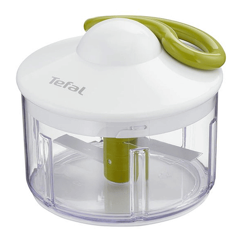 Picatodo Manual TEFAL 5 Segundos Blanco con Verde