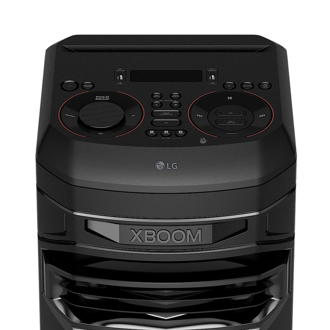 Minicomponente LG XBOOM RNC7 1000 Watts Negro Torre de Sonido 8