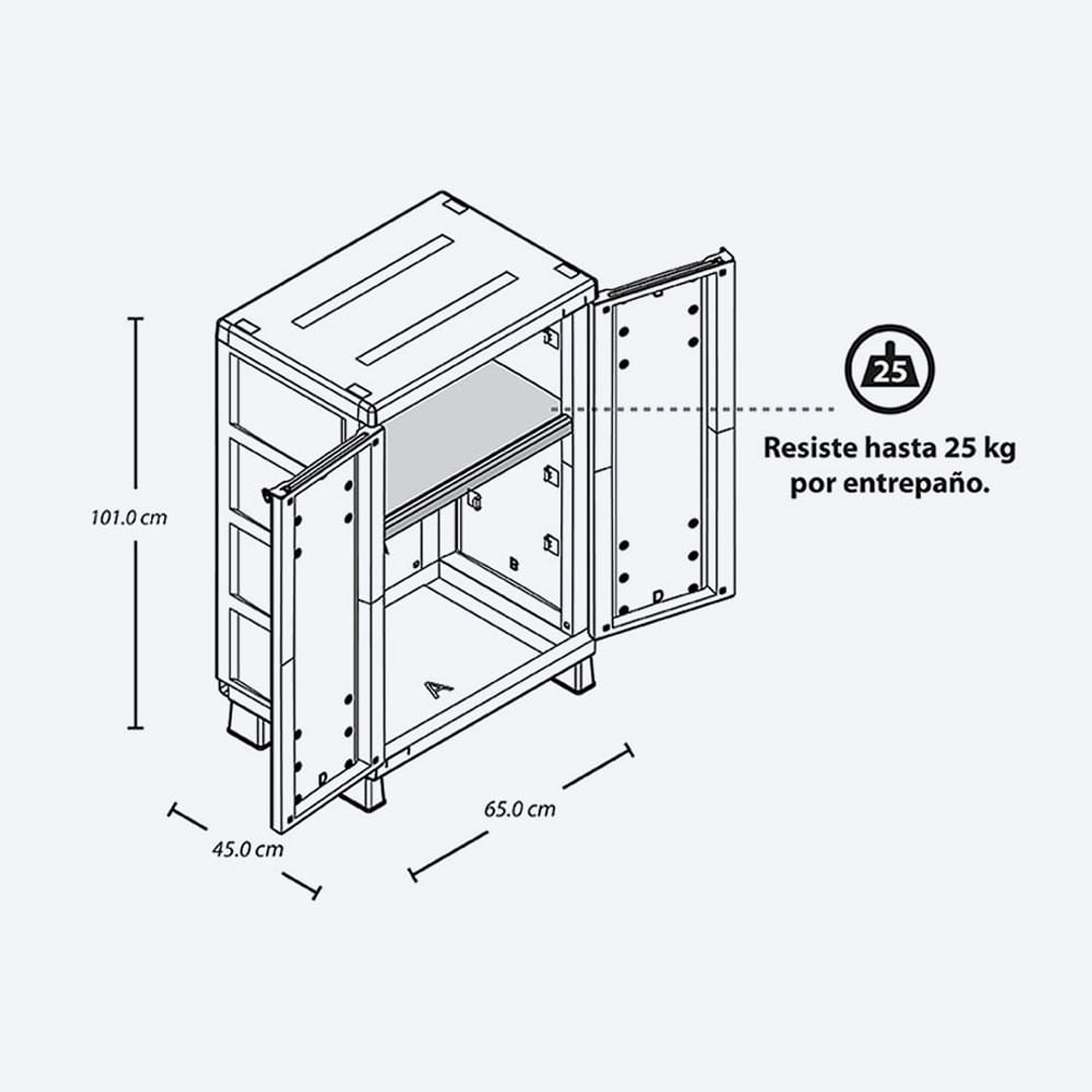 Armario Mediano Barú 4