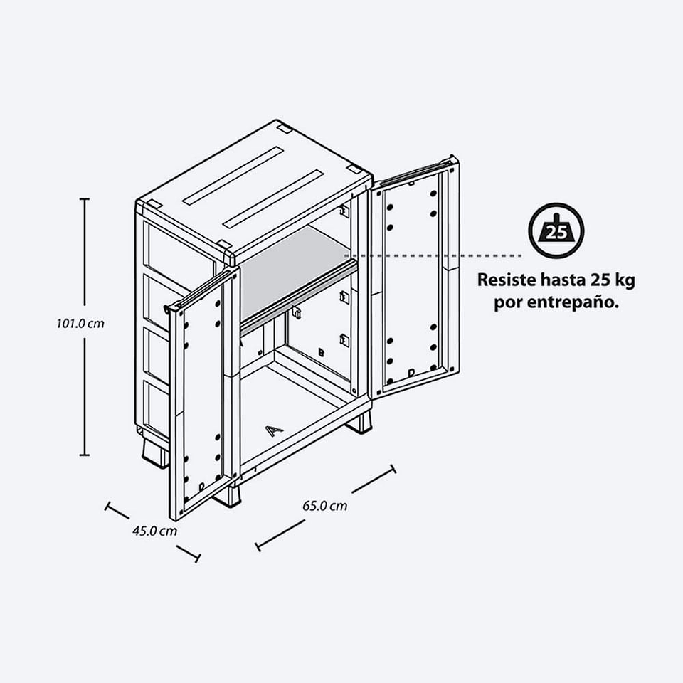 Armario Mediano Barú 4