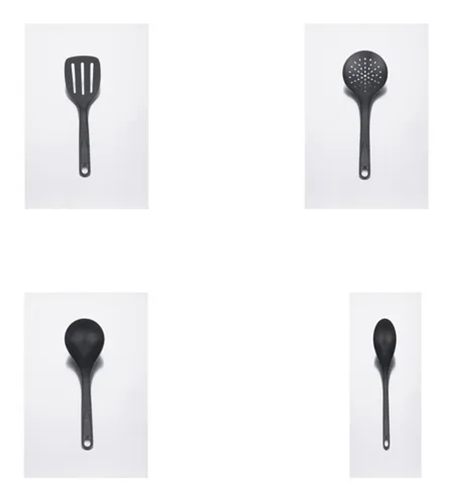 Juego x 4 Utensilios Negro Esencial / Imusa 2