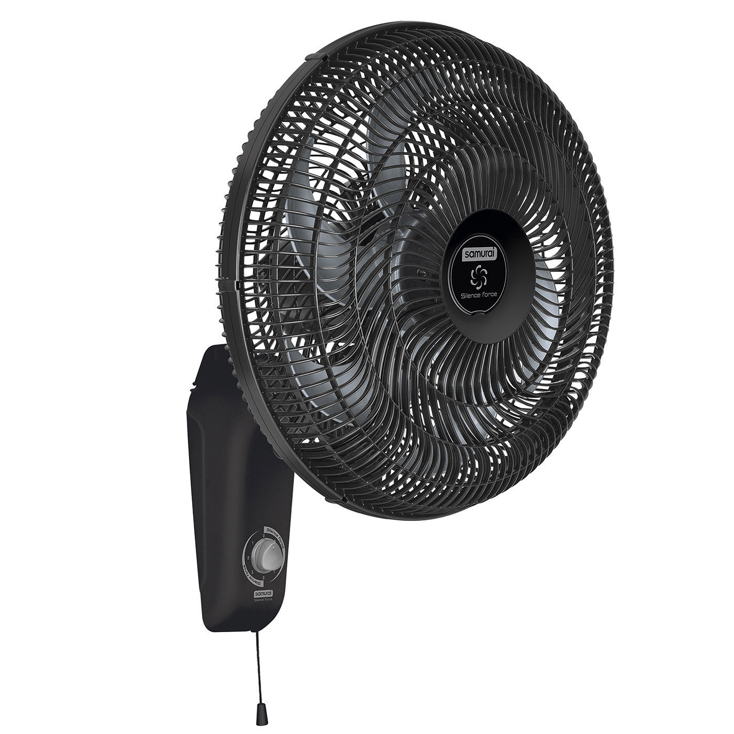 Ventilador Silence Force Pared Negro / Samurai 4