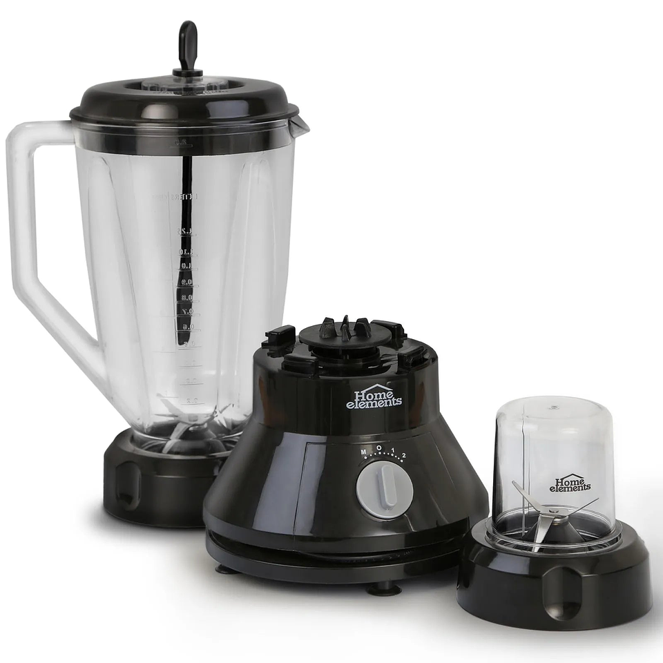 Licuadora 2 Velocidades + Pulso y Picatodo / Home Elements 1