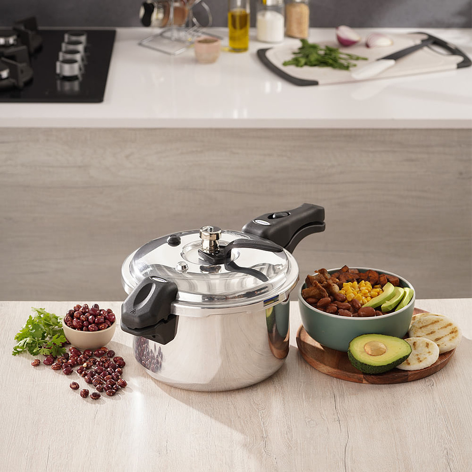 Olla a Presión Ultra Max en aluminio con cierre interno 3