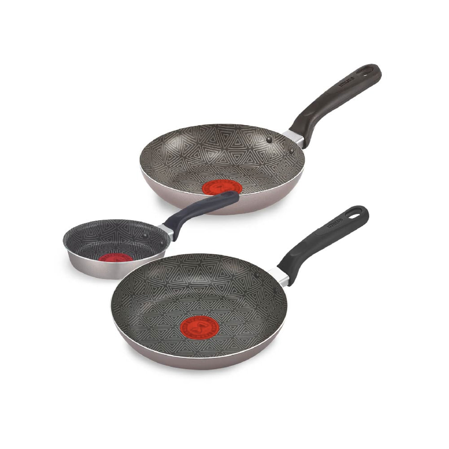 Set de sartenes IMUSA 12, 18 y 20 cm Talent 1