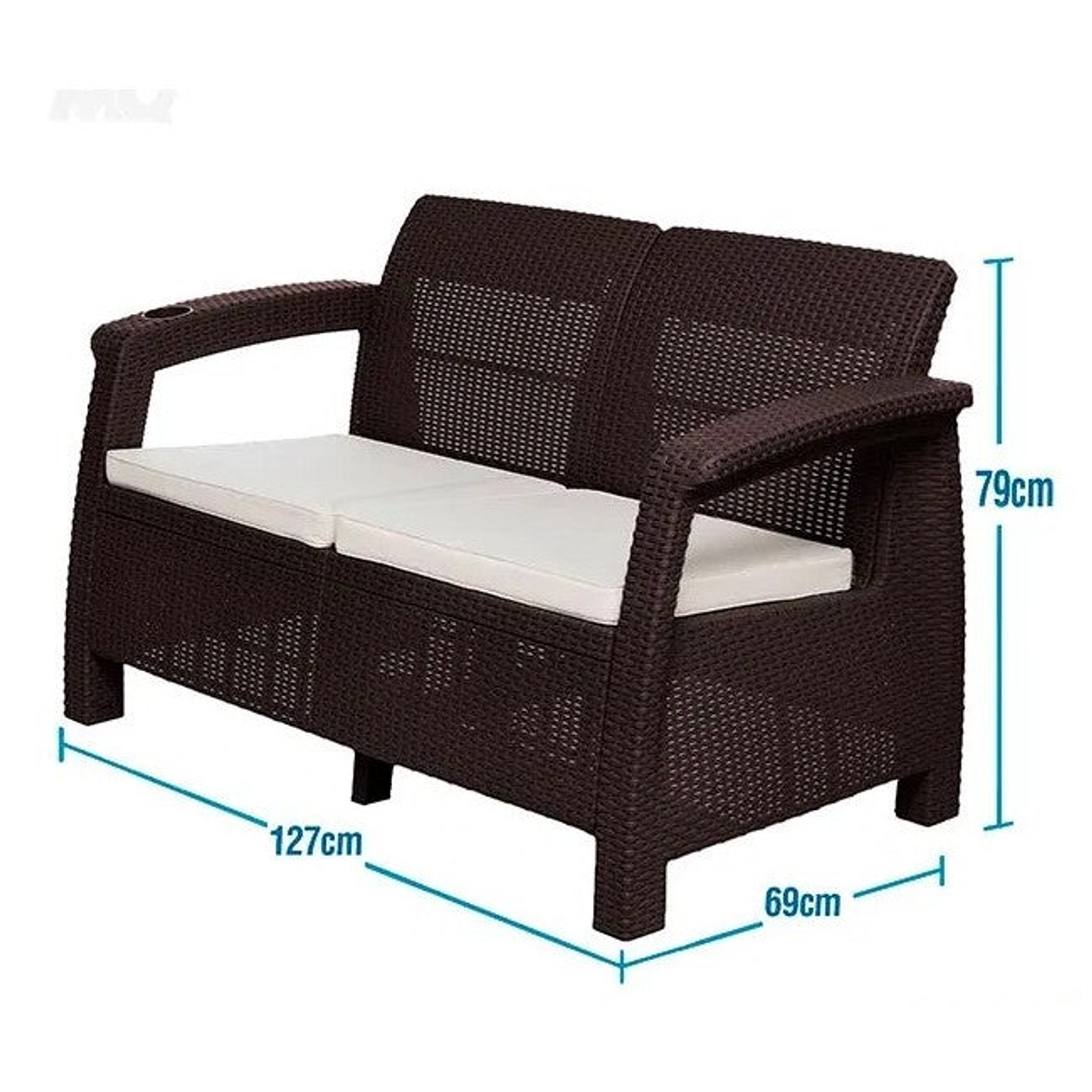 Juego de Sala Ferrara Premium Wengue / MQ 3