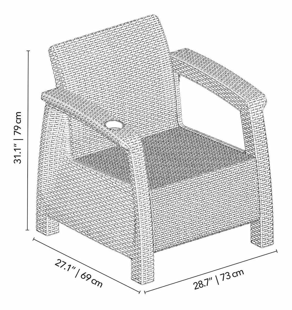 Juego de Sala Ferrara Premium Wengue / MQ 5