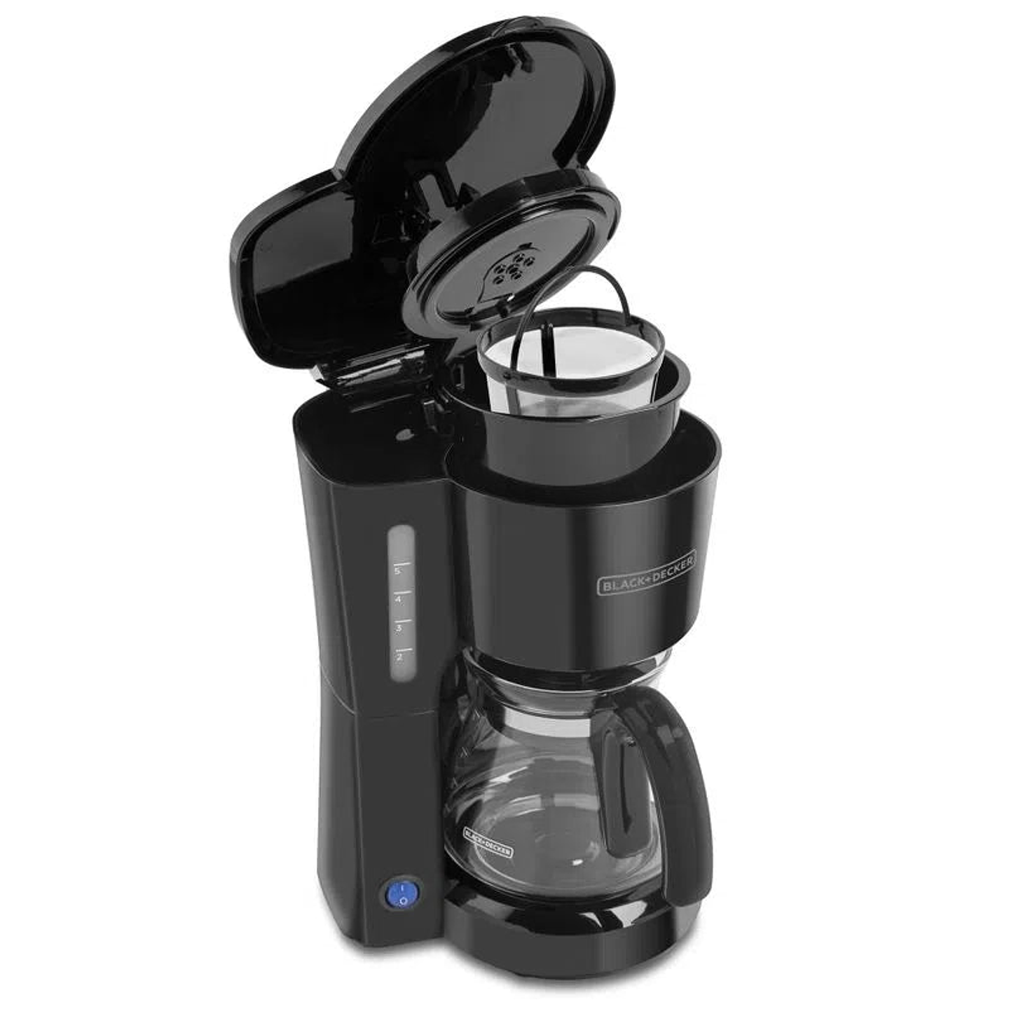 Cafetera 5 Tazas con Filtro Permanente / Black and Decker 5