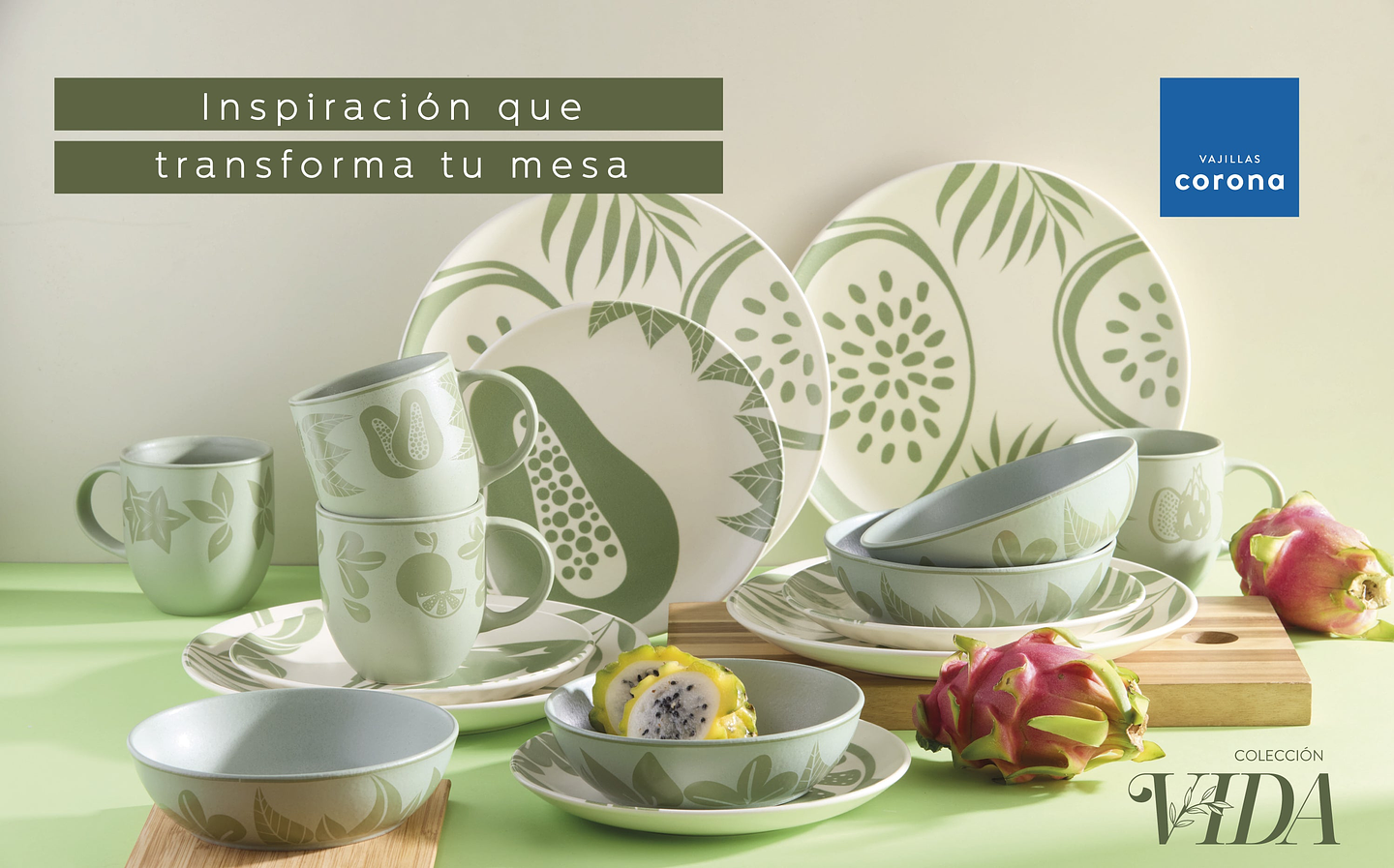 Vajilla Corona Frutto 4 Puestos 16 Piezas 3