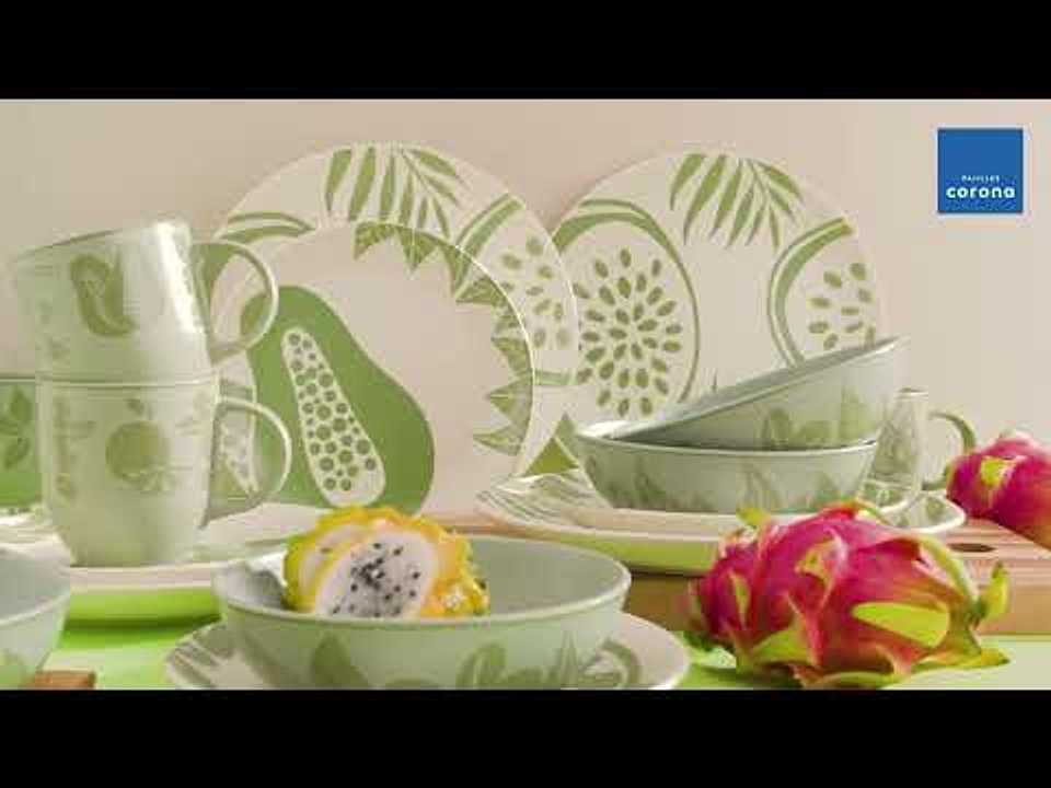 Vajilla Corona Frutto 4 Puestos 16 Piezas 6