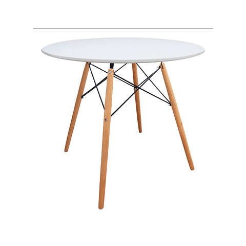 Mesa Roma blanca Redonda