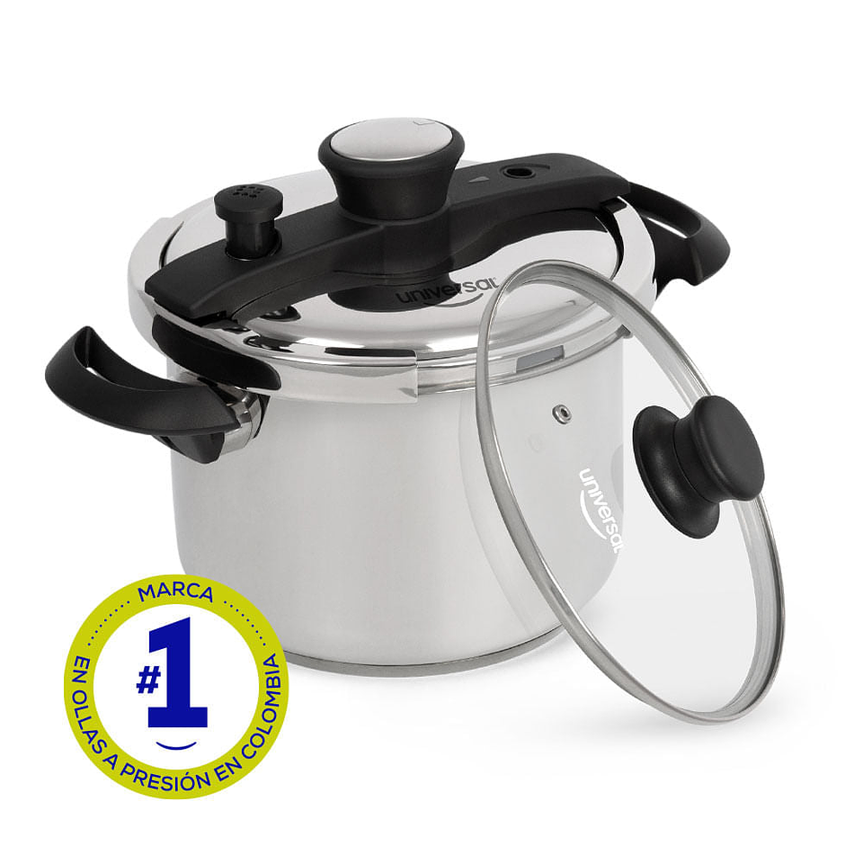 Olla a presión Easy Click 6 litros 5