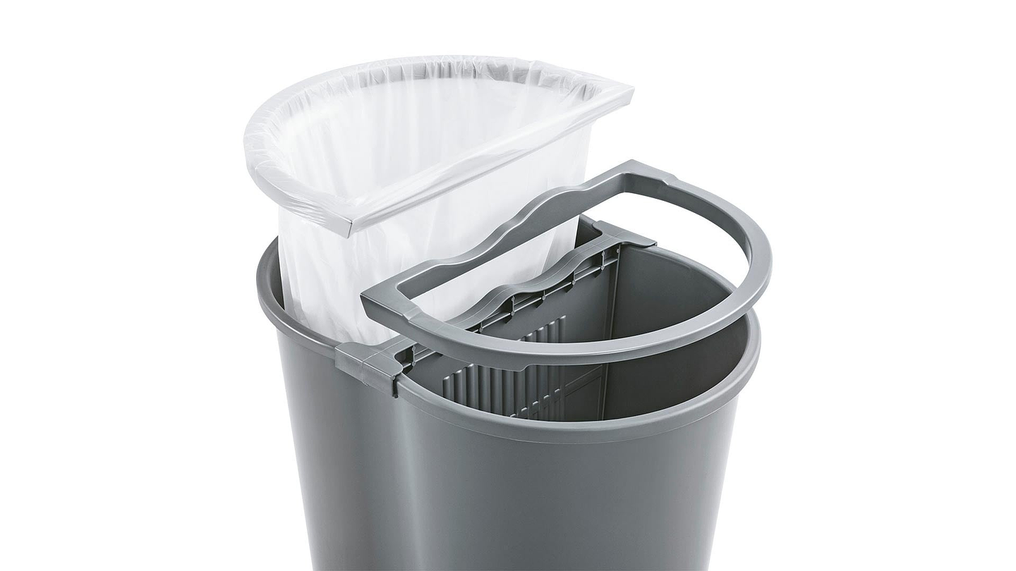 Basurero Manejo de Residuos 50 Litros Doble / Rimax 3