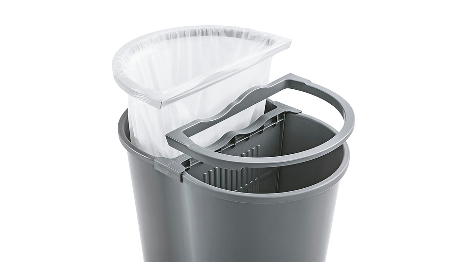 Basurero Manejo de Residuos 50 Litros Doble / Rimax 3