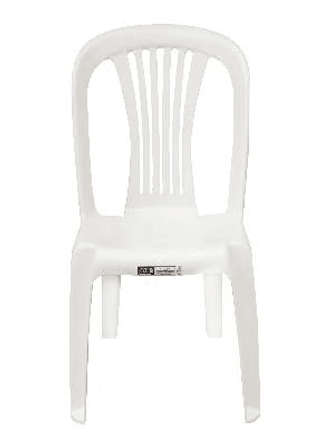 Silla Gala Sin Brazos Blanco / Rimoplasticas