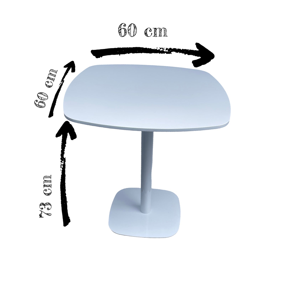 Mesa Bilbao Negra 60 cm 6