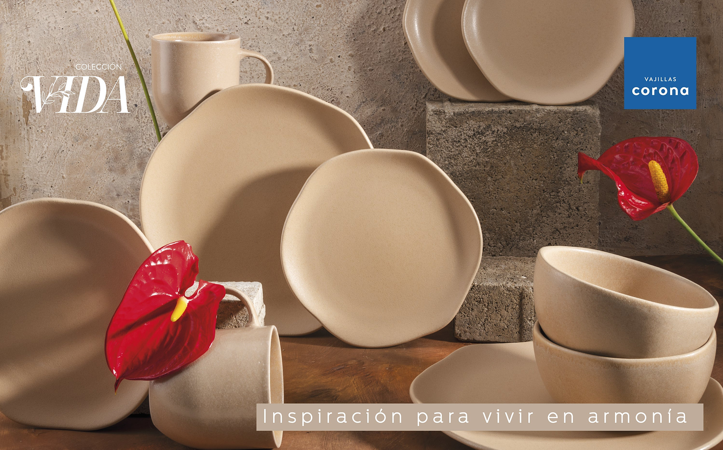 Vajilla Corona Areia 4 Puestos 16 Piezas 3