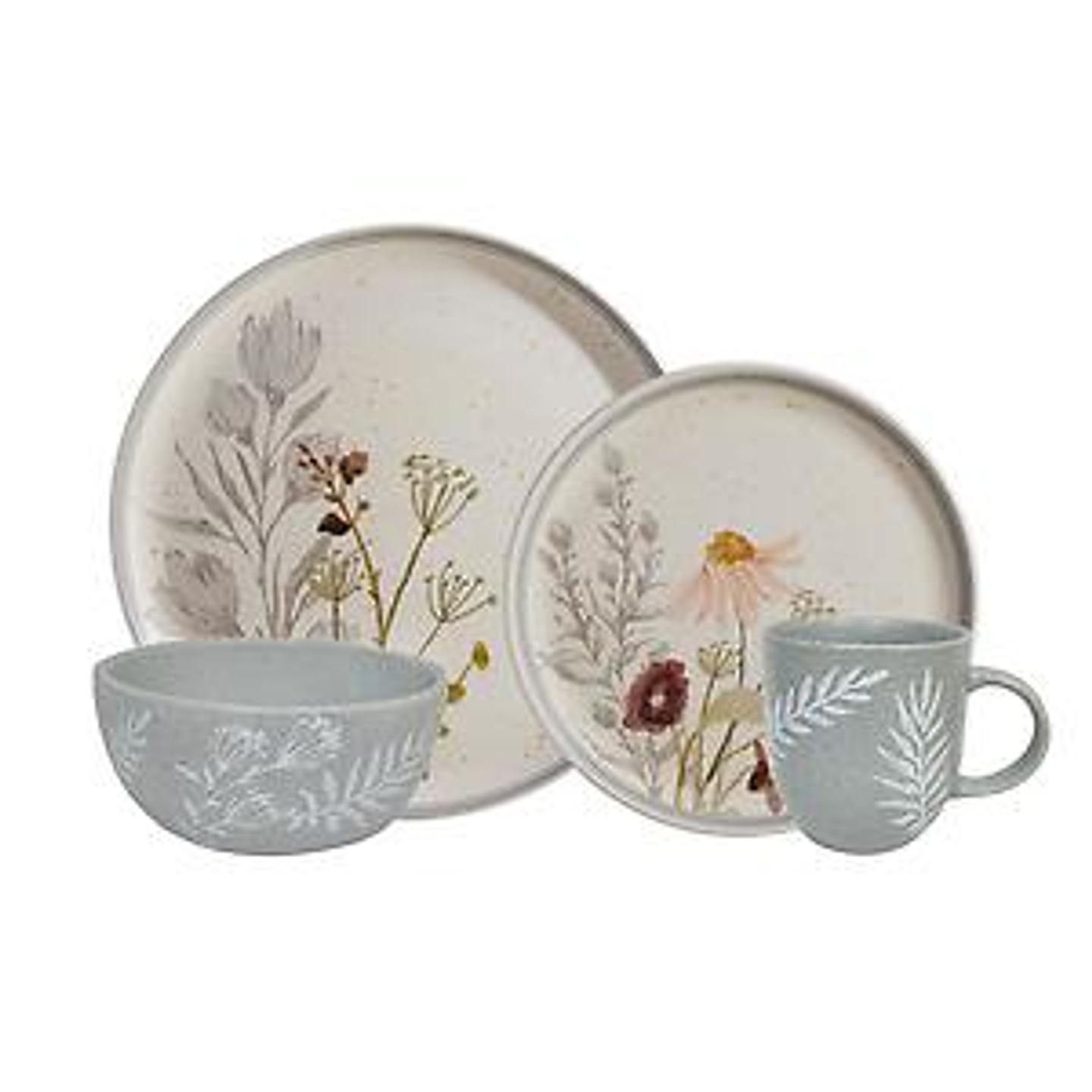 Vajilla Corona Anastasia 4 Puestos 16 Piezas 1