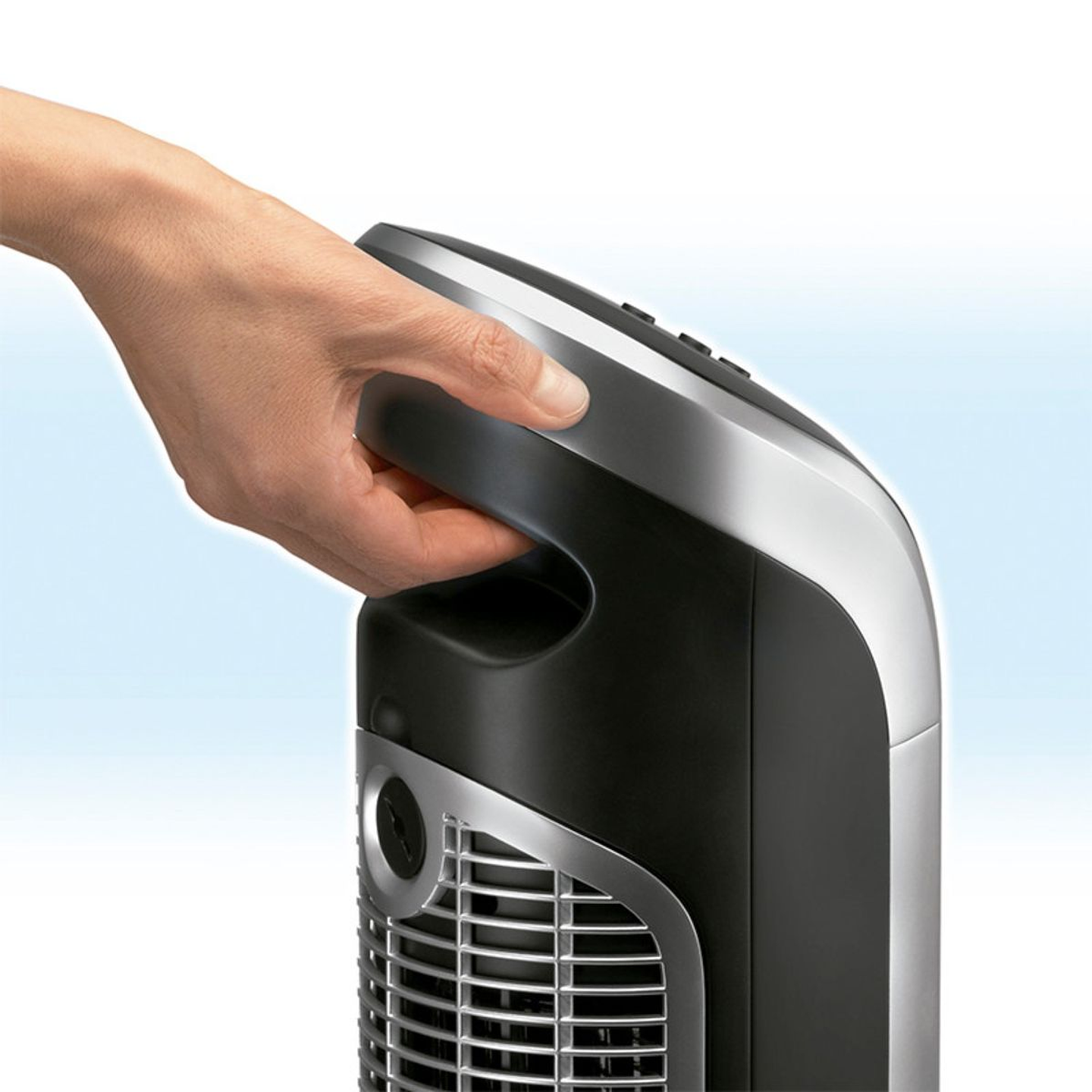 Ventilador de Torre SAMURAI Eole Infinite Negro con Plateado 3