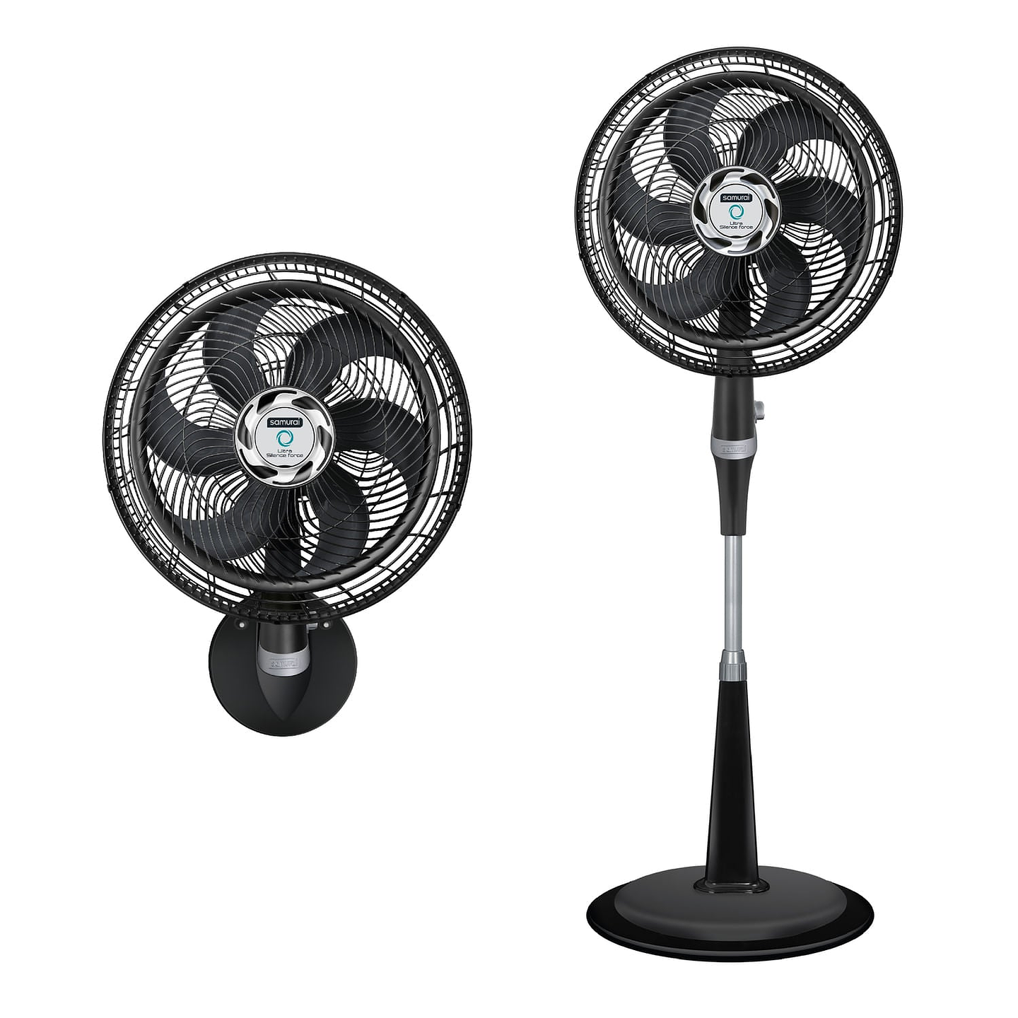 Ventilador SAMURAI Ultra Silence Force control remoto pared 2