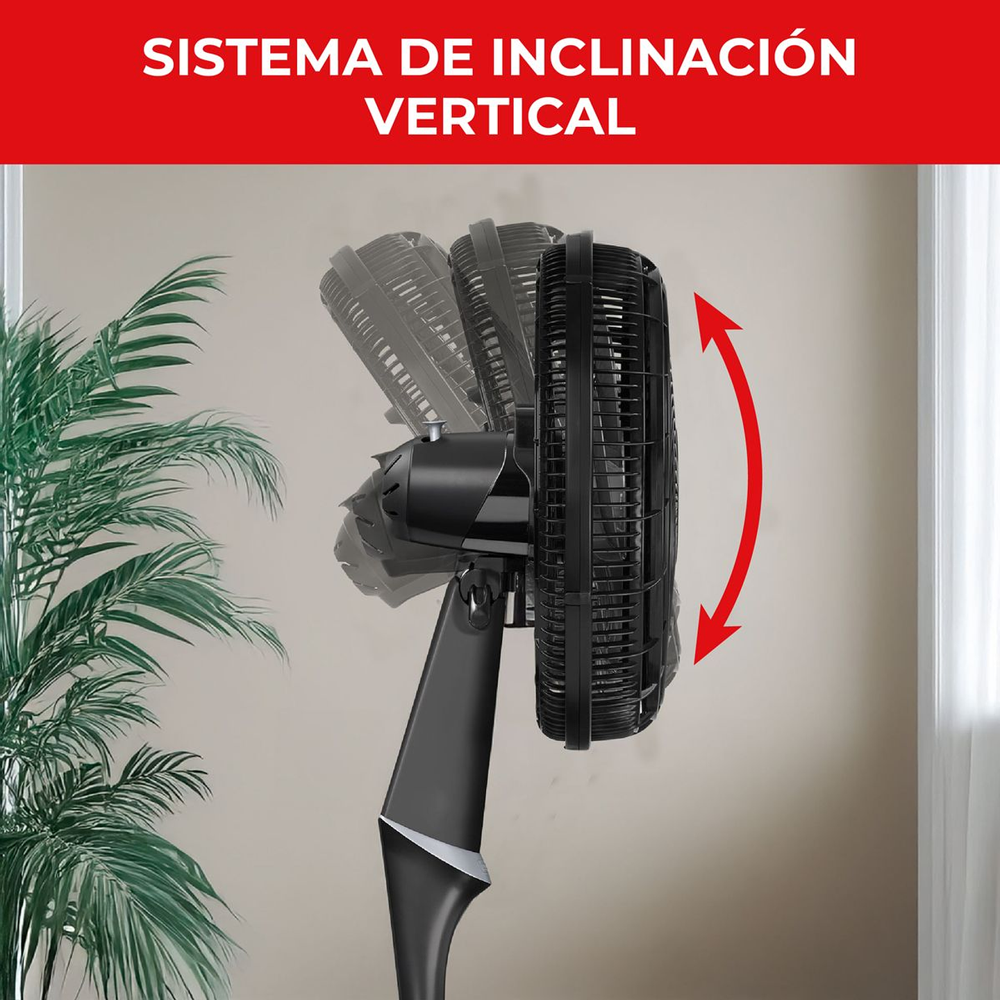 Ventilador SAMURAI Ultra Silence Force 2en1 negro 4