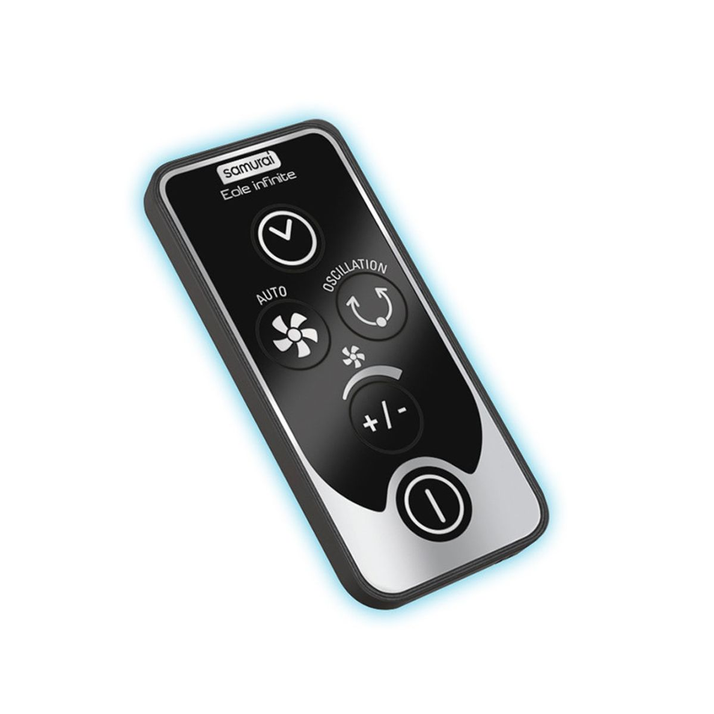 Ventilador de Torre SAMURAI Eole Infinite Negro con Plateado 5