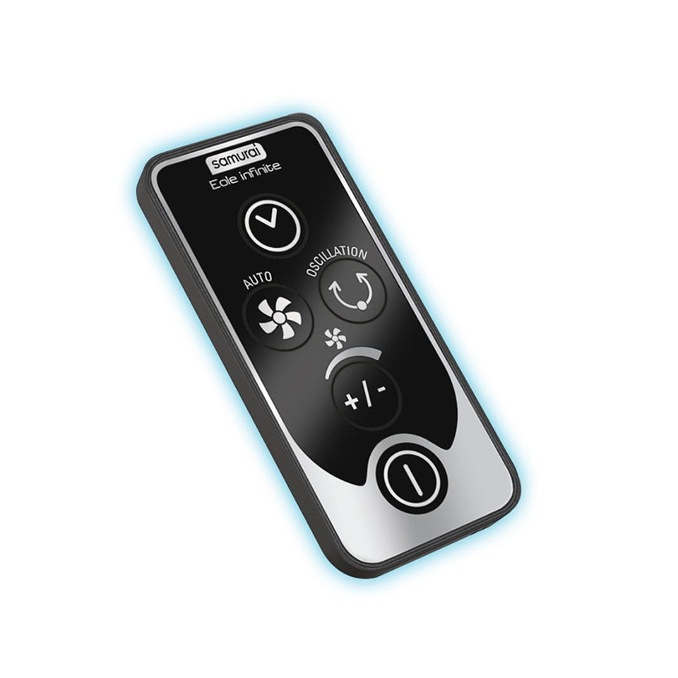 Ventilador de Torre SAMURAI Eole Infinite Negro con Plateado 5