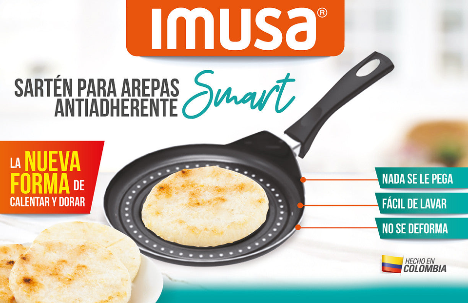 Sartén para Arepas Smart Antiadherente / Imusa 3