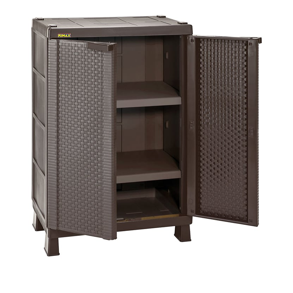 Armario Mediano Rattan 65x101x45 cm 3