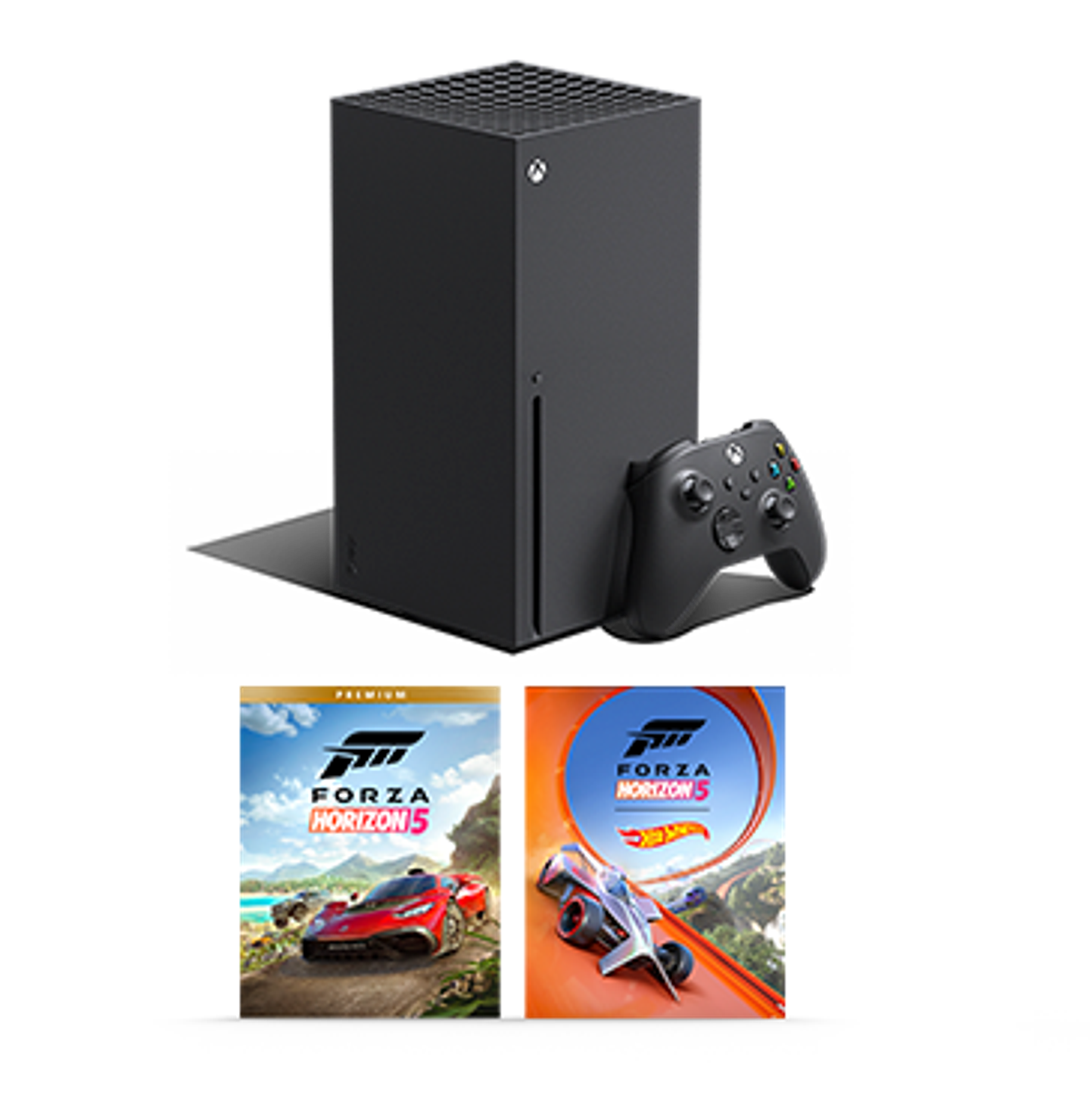 Consola XBOX Series X + 1 Control Inalámbrico + Paquete Forza Horizon 5 5