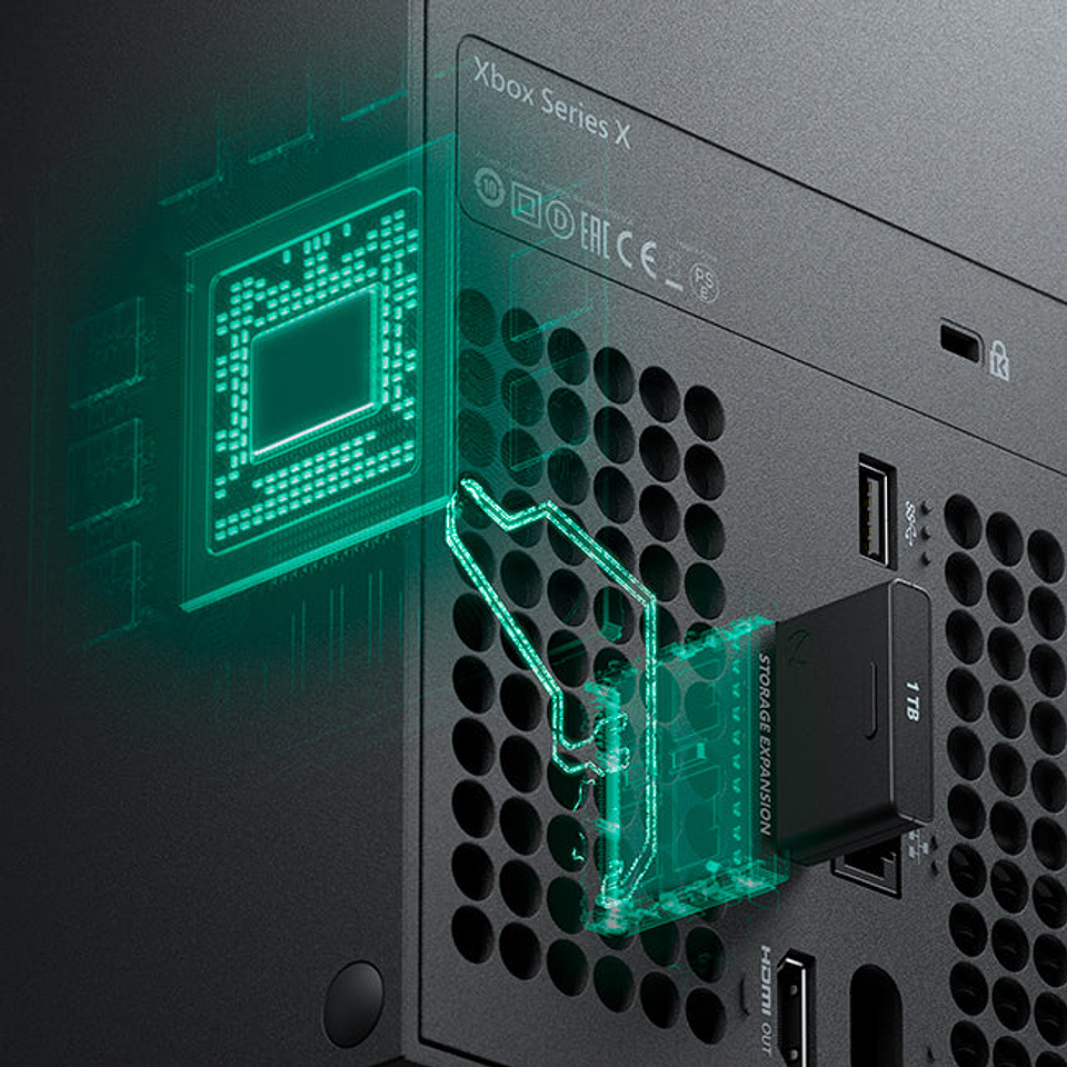 Consola Xbox Series X 1TB + Control Inalámbrico 4