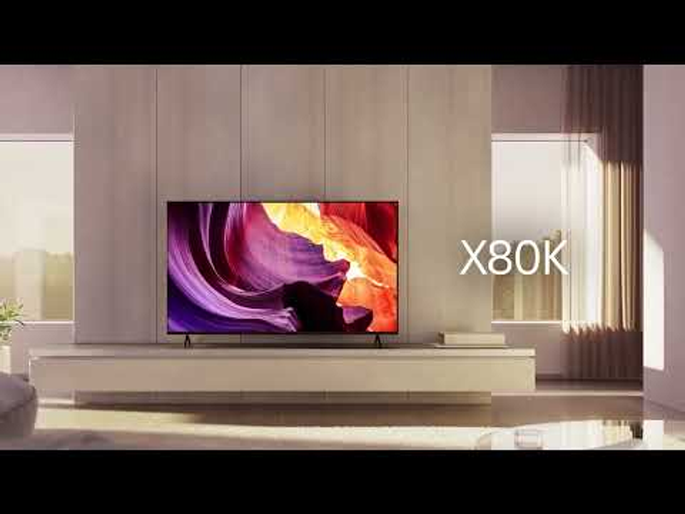 X80K | 4K Ultra HD | Alto rango dinámico (HDR) | Smart TV (Google TV) 4