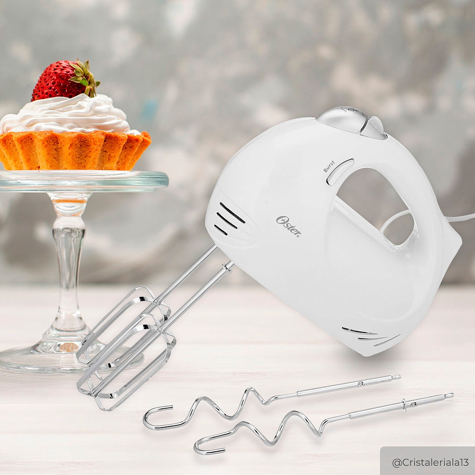 Batidora Manual 5 Velocidades / Blanca / Oster 2