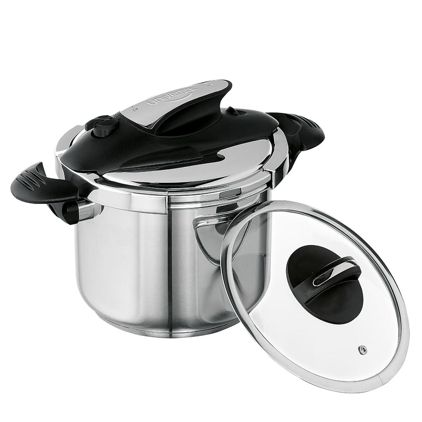 Olla a Presión Abre Fácil en Acero Inoxidable 1