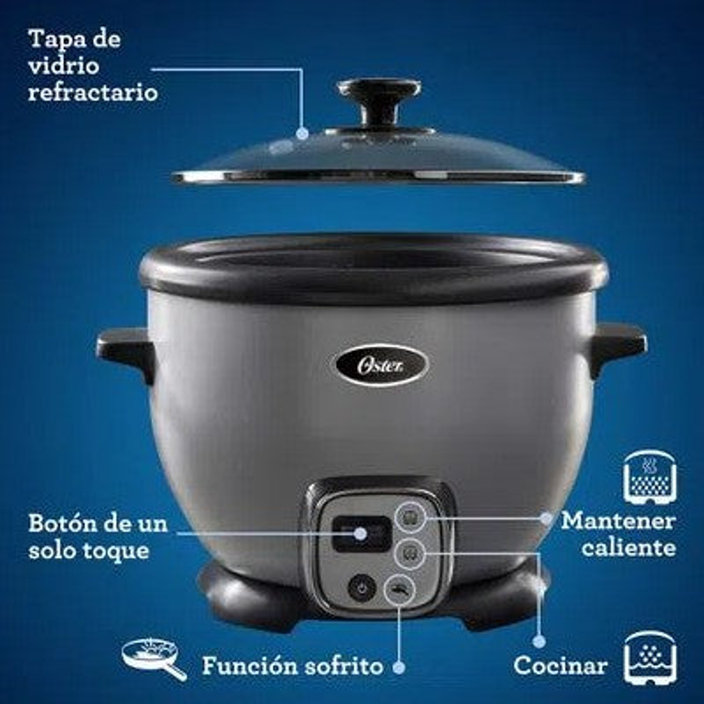 Arrocera Con Función Sofrito 10 tazas / Oster 2