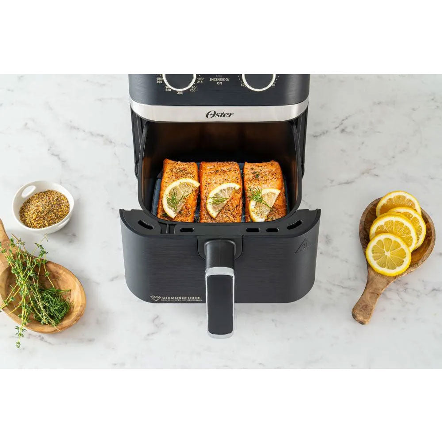 Freidora de Aire Manual 4 Litros Recubirmiento Diamond / Oster 2