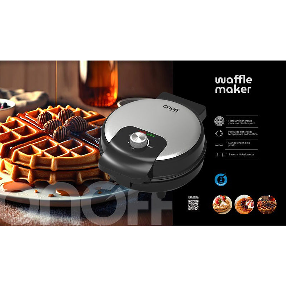 Waflera Eléctrica Redonda / OnOff 3