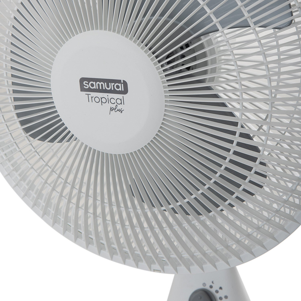 Ventilador Pedestal Tropical Plus Blanco / Samurai 4