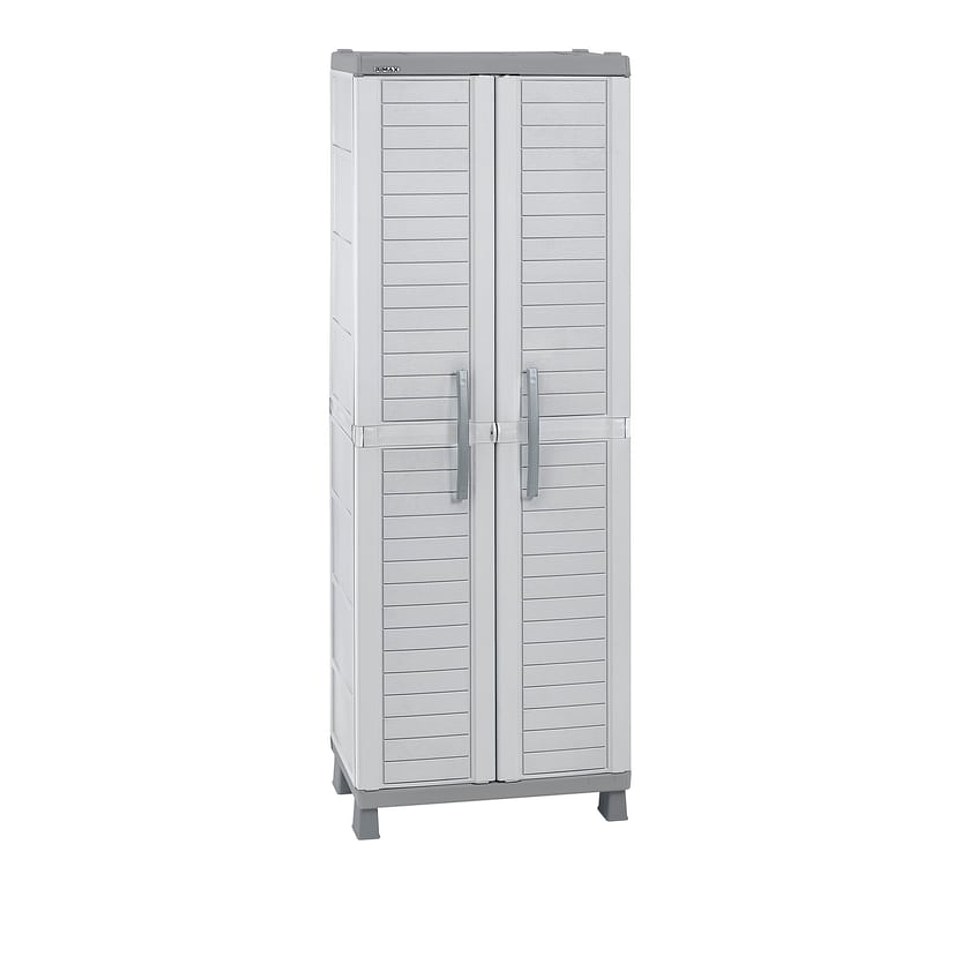 Armario Multiusos Barú 65x189x45 cm Gris Hielo Gris 1