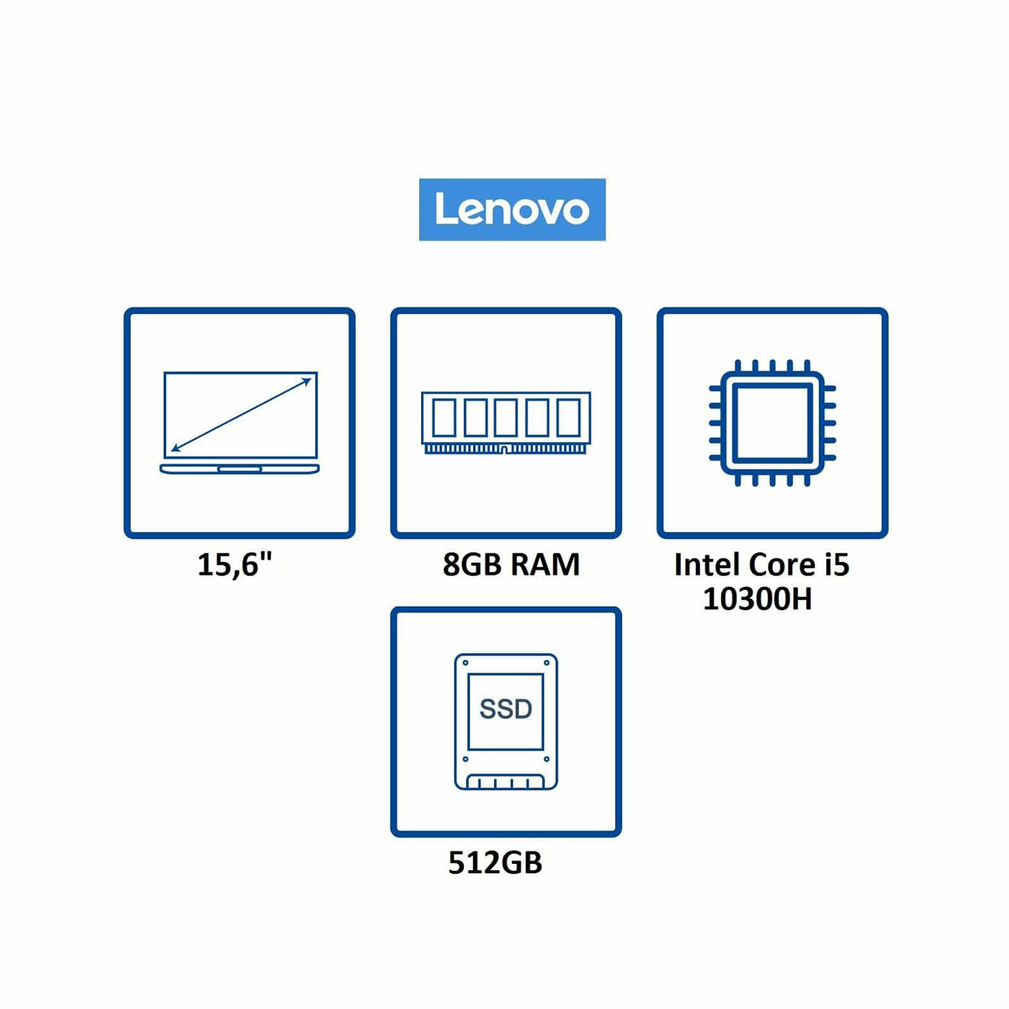 Computador Portátil Gamer LENOVO 15,6