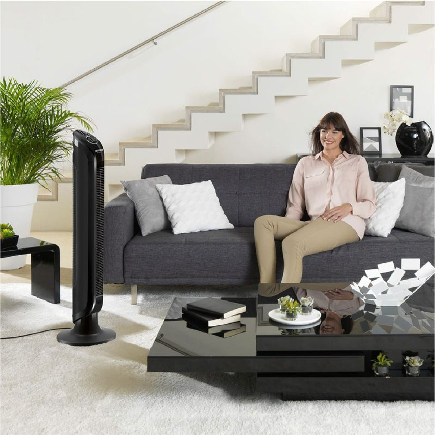 Ventilador de Torre SAMURAI Eole Negro 2