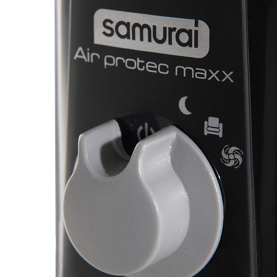 Ventilador SAMURAI Air Protec Maxx 2en1 Negro 6