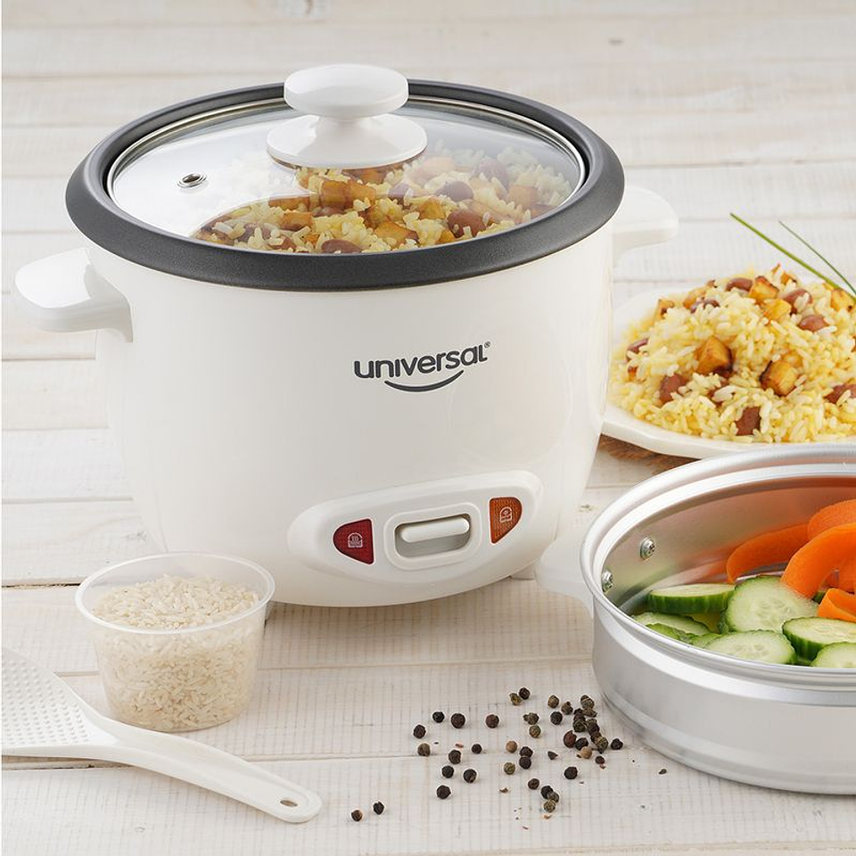 Olla Arrocera Blanca 5 TZ UNIVERSAL preparaciones saludables para todos. 3