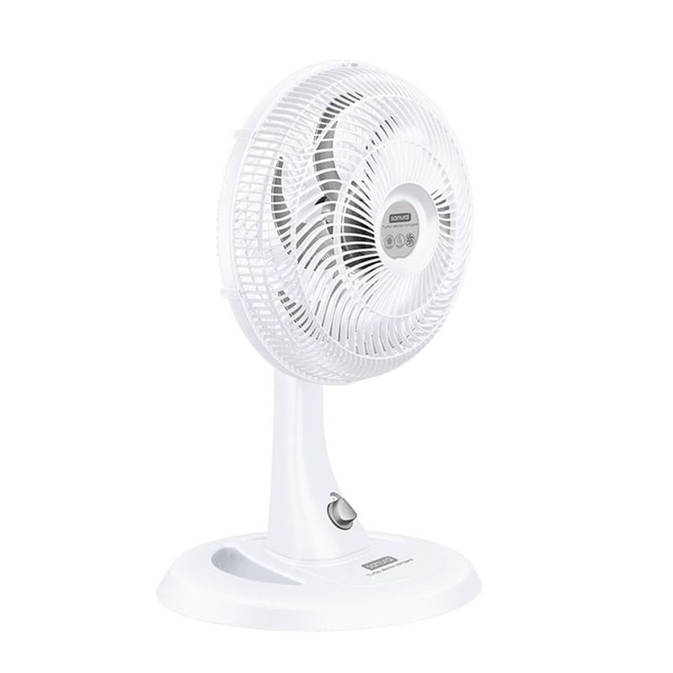 Ventilador SAMURAI Turbo Silence Compact 2en1 Blanco 17