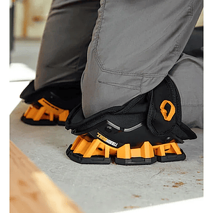 Rodillera estabilizadora TOUGHBUILT Gelfit Pro TBL-KP-G205-R rodillera de silicona equilibrada y estable, accesorios para herramientas de protección de rodillas