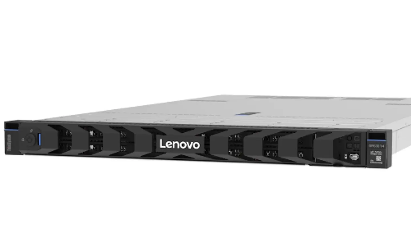 Servidor Lenovo ThinkSystem SR630 V4 - Intel Xeon 6505P, 32GB RAM, Rack 1U 2