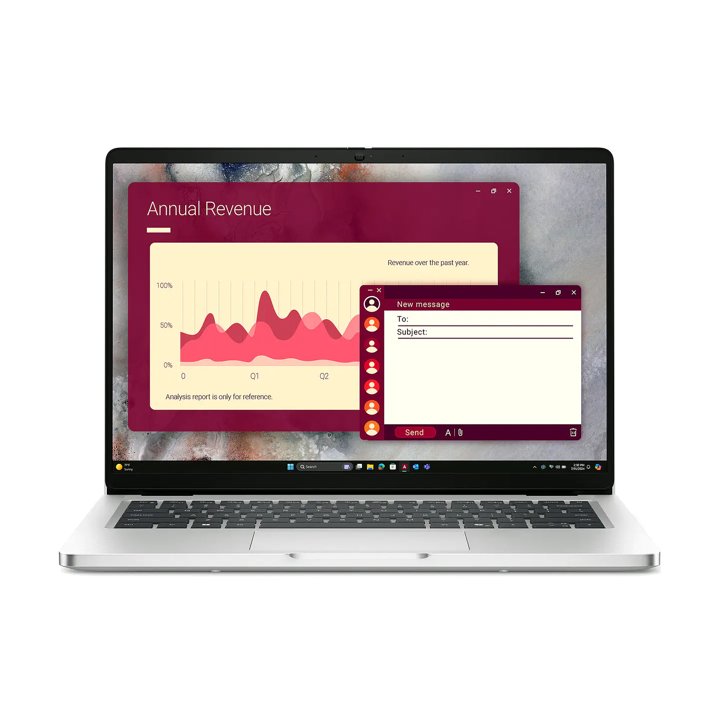 Laptop Dell Pro 14 (PC14250) Laptops/Intel Core Ultra 5 235U vPro (12 TOPS NPU, 12 cores, up to 4.9 GHz 8