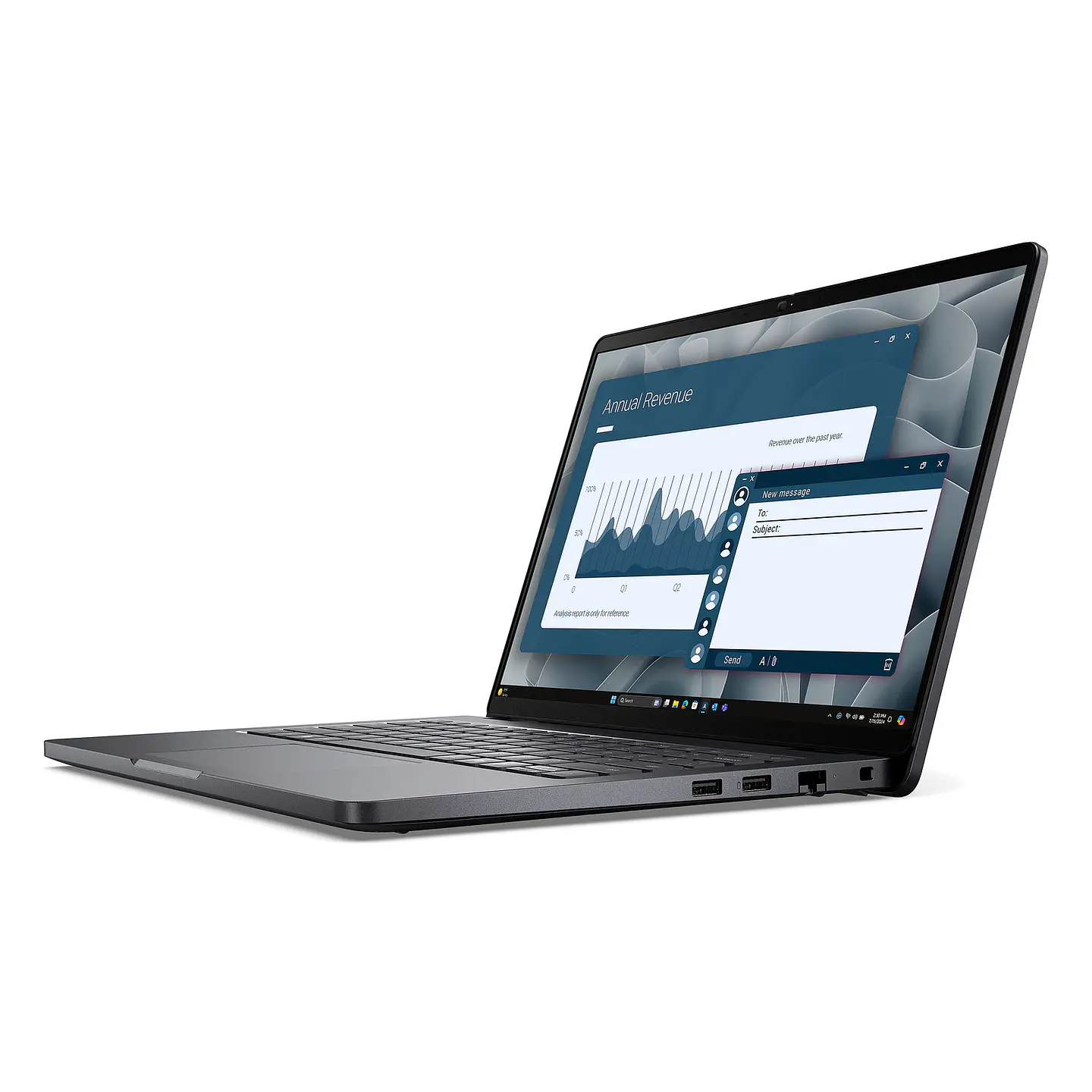 Laptop DELL Pro 14 PC14255 AMD Ryzen™ 5 PRO 230 Computadora portátil 35.6 cm (14