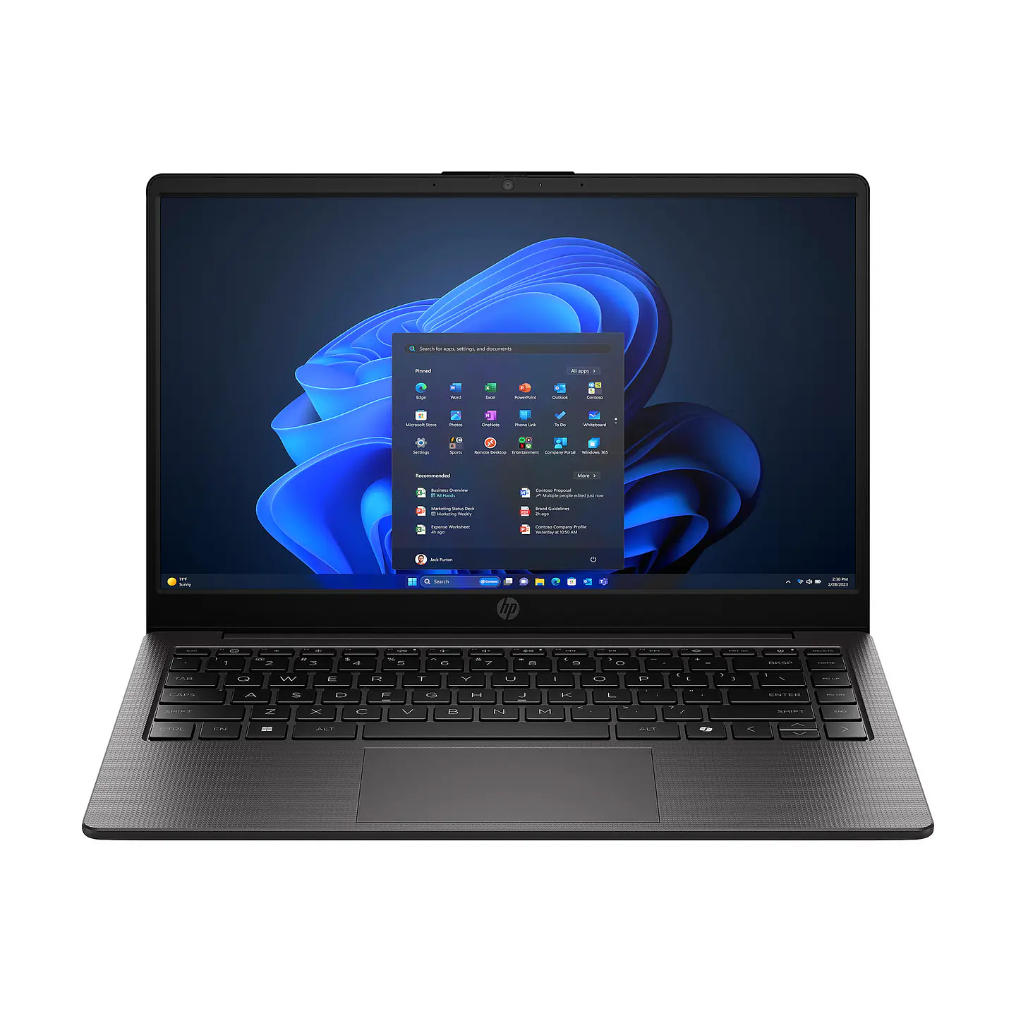 Laptop HP 240R G10 Intel Core 5 120U Computadora portátil 35.6 cm (14