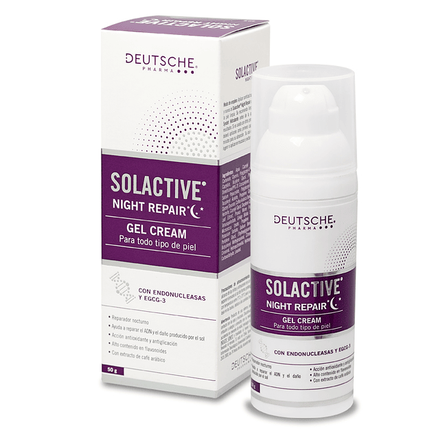 SOLACTIVE NIGHT REPAIR GEL CREAM